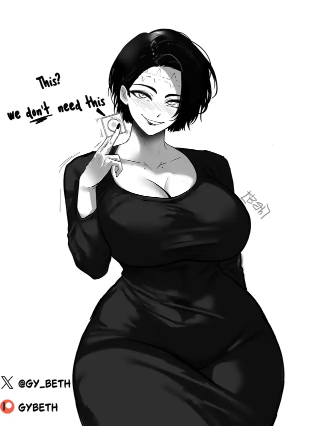 Itadori Kaori, Kenjaku (Jujutsu Kaisen) by Gybeth