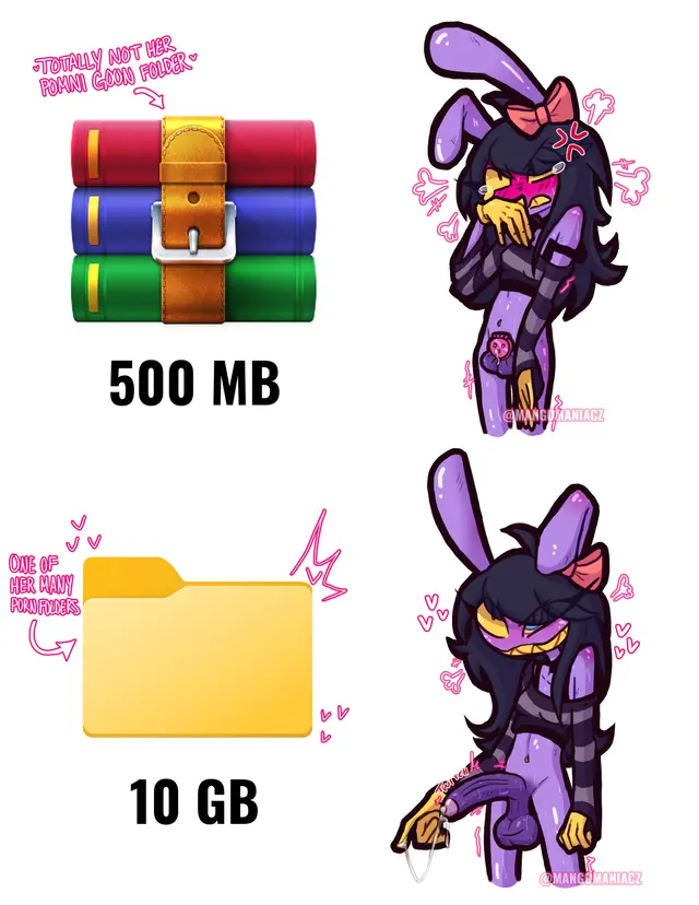 Jax, Winrar (Glitch Productions, The Amazing Digital Circus) by Mangomaniacz