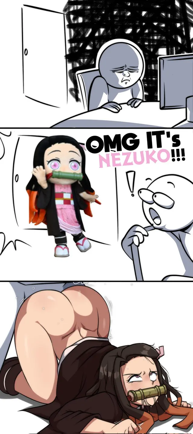 Kamado Nezuko (Demon Slayer, Kimetsu No Yaiba) by Semidraws