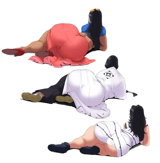 Kurenai Yuhi, Nico Robin, Unohana Retsu (Bleach, Naruto) by Sunnysundown