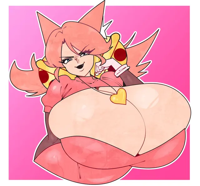 Mad Mew Mew, Mew Mew, Pink (Deltarune, Undertale) by Ameliemercedez