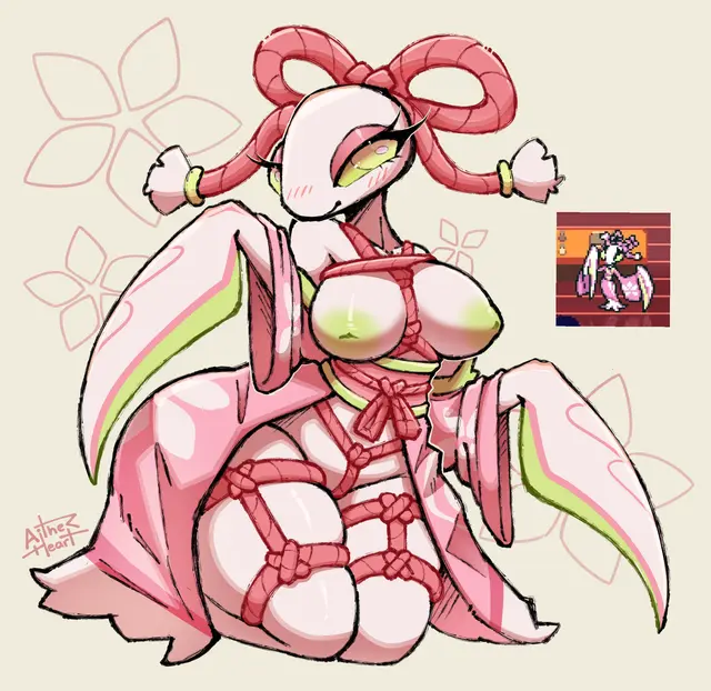 Mantis (Deltarune, Undertale) by Aitherheart