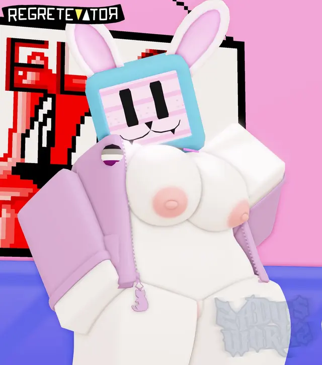 Melanie, Robloxian (Regretevator, Roblox Game) by Crimstuff, Zaduworkz