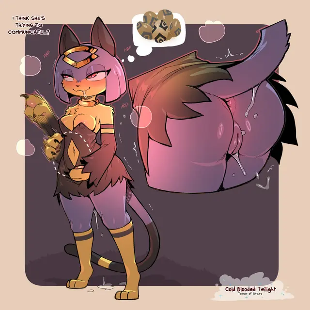 Pal, Sekhmet (Palworld, Pocketpair) by Cold-Blooded-Twilight