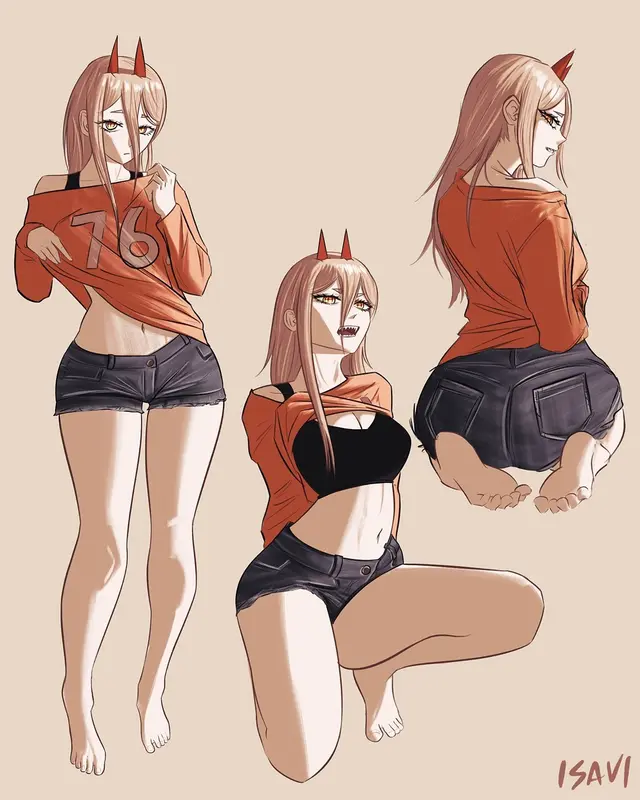 Power (Chainsaw Man, Mappa) by Isavi