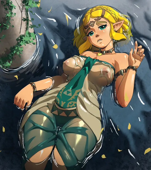 Princess Zelda (The Legend Of Zelda Breath Of The Wild, The Legend Of Zelda Tears Of The Kingdom) by Coolerinker, Inker Comics