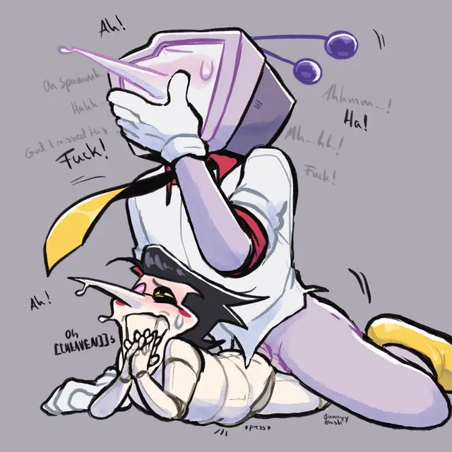 Spamton G Spamton, Tenna (Deltarune Chapter 2, Deltarune Chapter 3) by Bunnyyblush