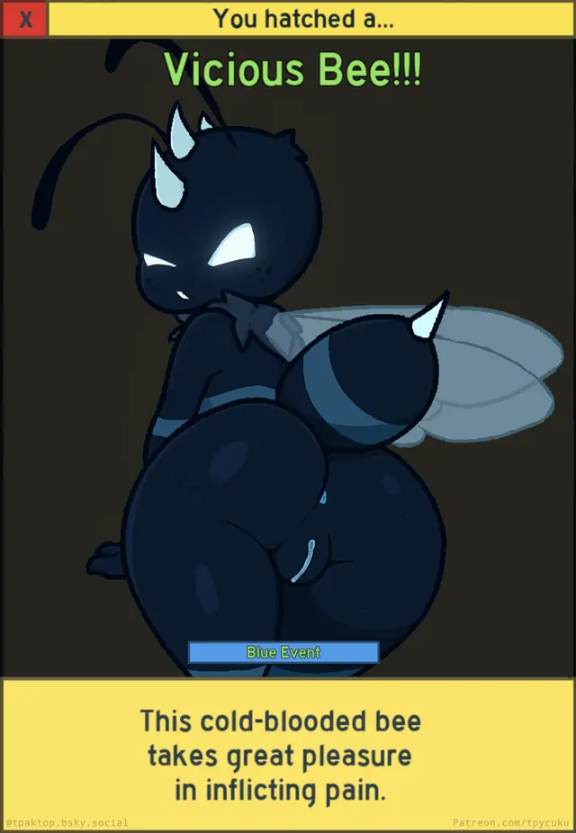 Vicious Bee (Bee Swarm Simulator, Patreon) by Tpaktop