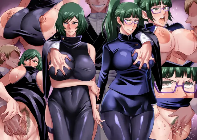 Zenin Mai, Zenin Maki, Zenin Naoya (Jujutsu Kaisen) by Haikawa Hemlen