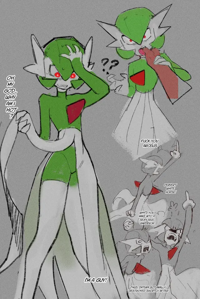 Gardevoir, Male Gardevoir, Pokemon (Pokemon) by Sincastermon