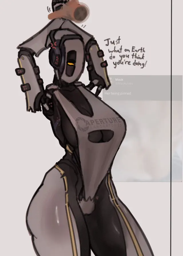 Glados (Valve) by Yufishart