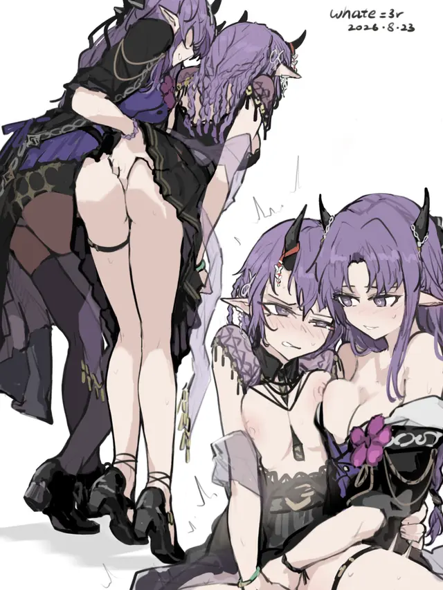 Hibiscus, Hibiscus The Purifier, Lava (Arknights) by Whate=3r