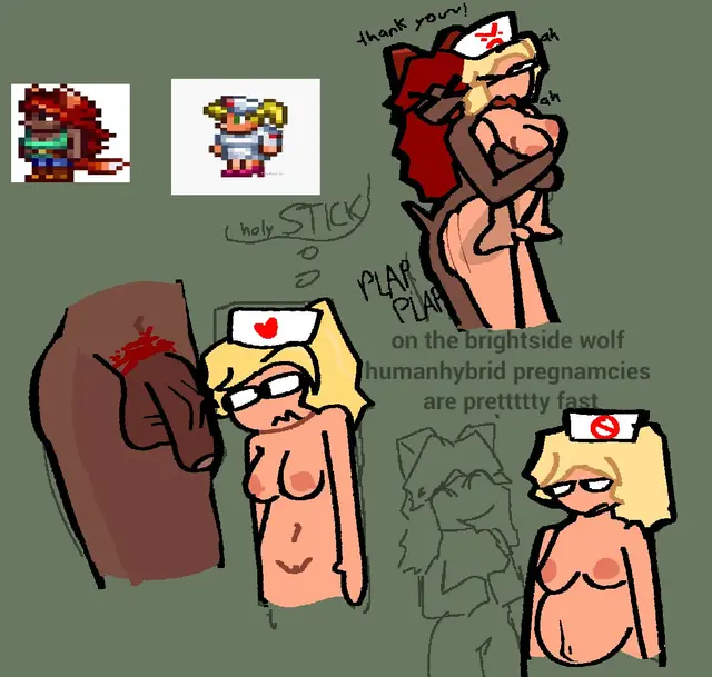 Nurse, Zoologist (Terraria) by Evilincarn8te