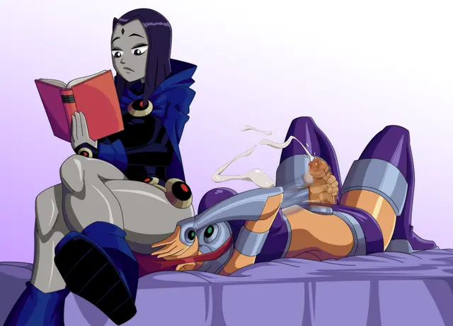 Rachel Roth, Raven, Starfire (Cartoon Network, Dc Comics) by Ravenravenraven