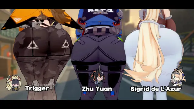 Trigger, Zhu Yuan (Zenless Zone Zero) by Ultimaxrenstash