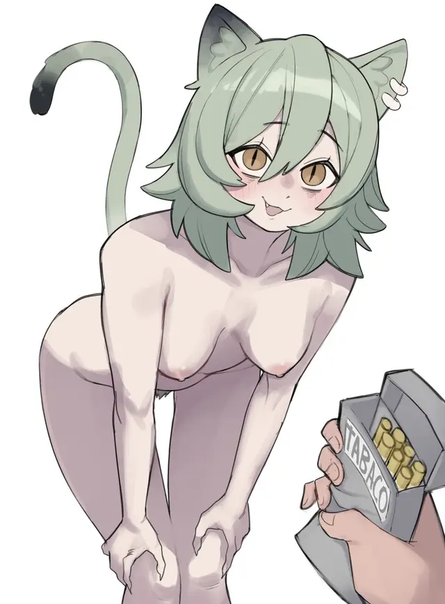 Yani Neko (Chainsmoker Cat, Yani Neko) by Ckatnha