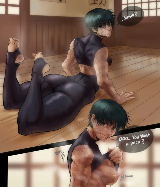 Zenin Maki (Jujutsu Kaisen) by B7 Artz, Kumkwat Art