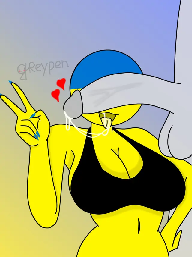 Anonymous Male, Ukraine (Countryhumans Girl) by Anonymous, Greypen