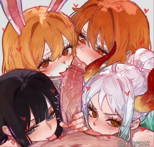 Carrot, Nami, Nico Robin (One Piece) by Klopsiak