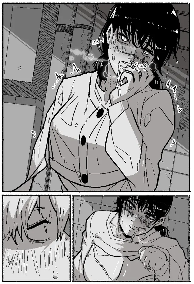Denji, Mitaka Asa, Yoru (Chainsaw Man) by Mark Gavatino