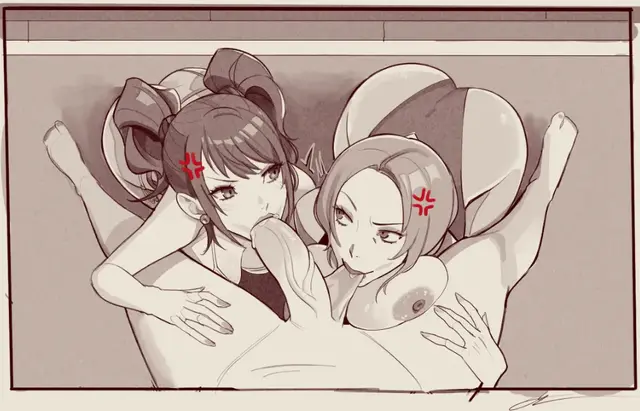 Kashiwagi Noriko, Kujikawa Rise (Persona 4) by Eightyfourart