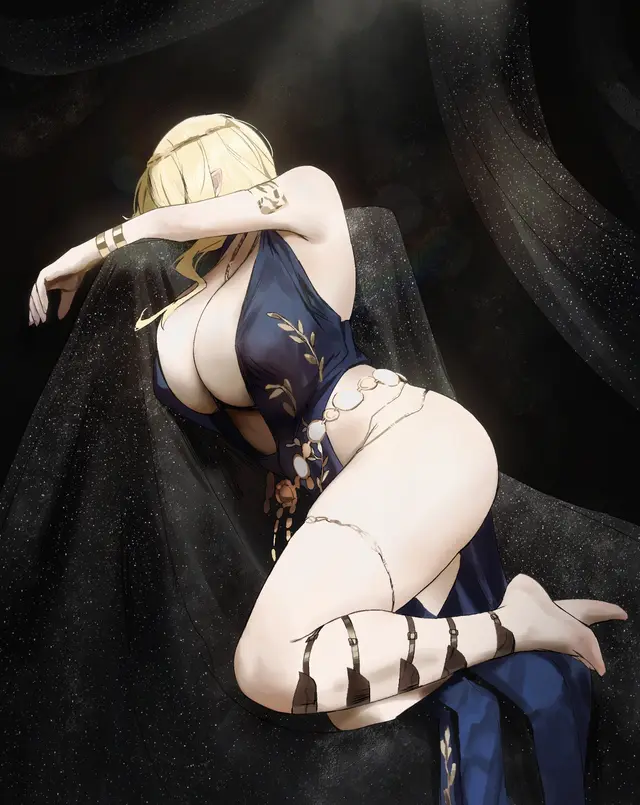 Queen Marika The Eternal (Elden Ring, Fromsoftware) by Dotthebot